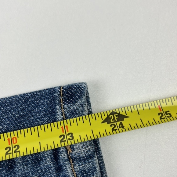 Women's Blue Ankle Jeans - Picture 6 of 11